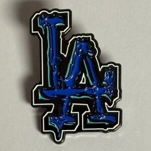 LA Dodgers Drip Wet Paint Melting Chrome Hat Pin Fitted New Era Hats Pins